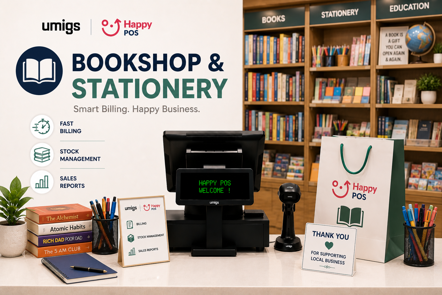 Bookshop & Stationery